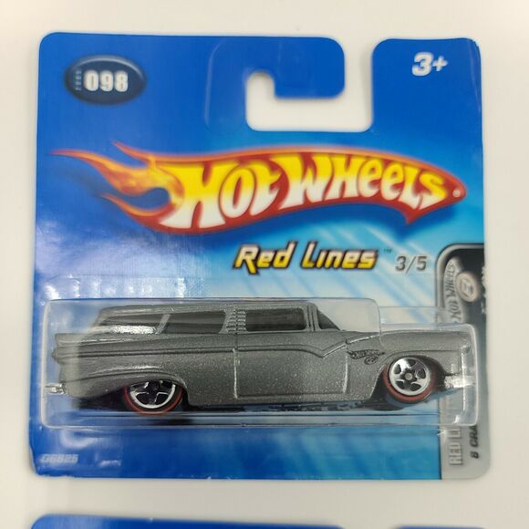 2005 Hot Wheels #098, 101, 136, 160, 170 and 180 Blue Short Card - Picture 2 of 8